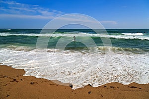 Ð¡ity beach. Barcelona, Spain