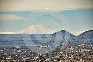 ÃÂ¡ityscape and mountain view near Pyatigorsk photo