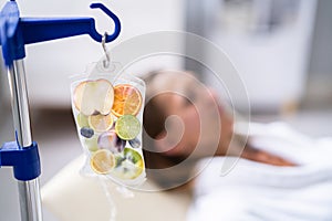 IV Drip Vitamin Infuser Therapy Solution