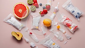 IV Vitamin Drip Infuse Fruit Therapy Bag