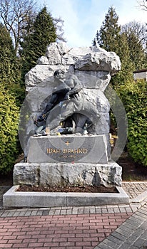 Ivan Franko Tombsone.