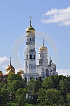 Ivan the Great Bell in the Kremlin. Moscow. Russia.