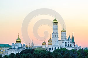 Ivan the Great bell tower in Moscow Kremlin, Russia photo