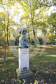 Ivan Turgenev in Baden-Baden, Germany