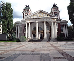 Ivan Vazov National Theatre in capital Sofia, Bulgaria, Europe