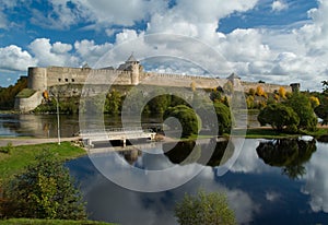 Ivangorod Fortress. Russia