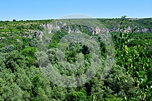 Ivanovo, Bulgaria - july 2 2023 : picturesque Roussenki Lom valley