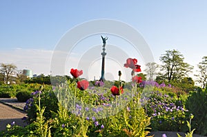 Ivar Huitfeldt Column Copenhagen Harbor