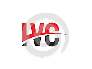 IVC Letter Initial Logo Design Vector Illustration