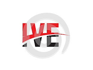 IVE Letter Initial Logo Design Vector Illustration photo