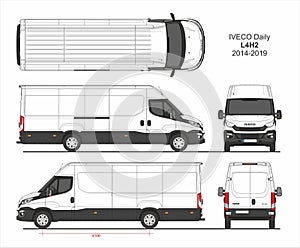 Iveco Daily Cargo Delivery Van L4H2 2014-2019