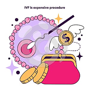 IVF is expensive procedure as a disadvantage of In vitro fertilization.