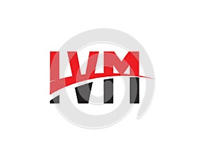 IVM Letter Initial Logo Design Vector Illustration