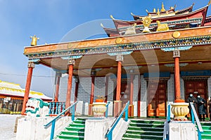 Ivolginsky Buddhist datsan monastery near Ulan-Ude city in Buryatia