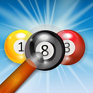 Ivories, Billiard Balls Background