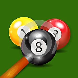 Ivories, Billiard Balls Background