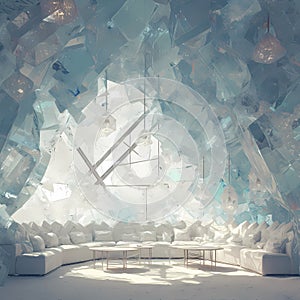 Ivory Ice Lounge: A Frozen Oasis of Luxury
