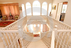 Ivory internal staircase