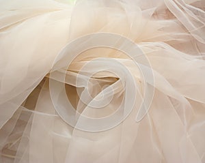 Ivory tulle