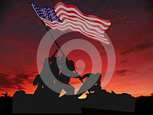 IWO JIMA FLAG 2