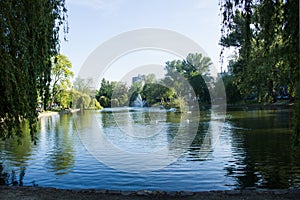 Ixelles ponds (Ã‰taings d'Ixelles), Bruxelles, Belgium