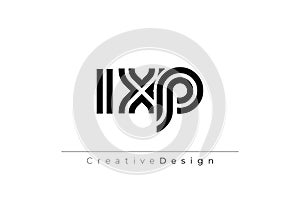 IXP Creative Unique Modern Letter Logo Design