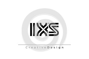 IXS Creative Unique Modern Letter Logo Design