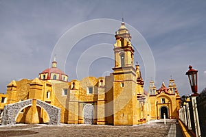 Church of Ixtacuixtla town, tlaxcala, mexico II photo
