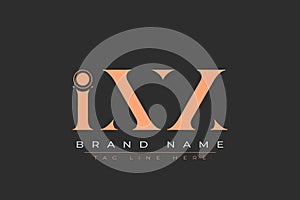IXX abstract letter logo design
