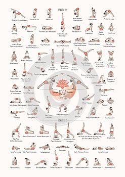 Iyengar hatha yoga poses levels 6-15