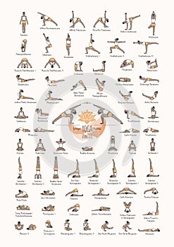 Iyengar yoga poses levels 1-5