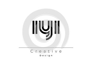 IYI Creative Unique Modern Letter Logo Design