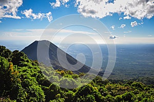 Izalco Volcano from Cerro Verde National Park, El Salvador photo