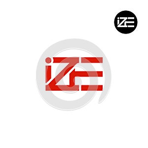 IZE Logo Letter Monogram Design