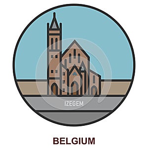 Izegem. Cities and towns in Belgium