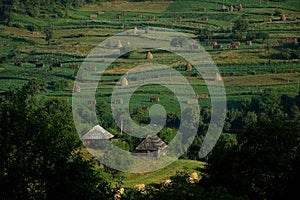 Izei Valley, panoramic view