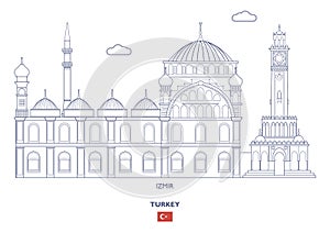 Izmir City Skyline, Turkey