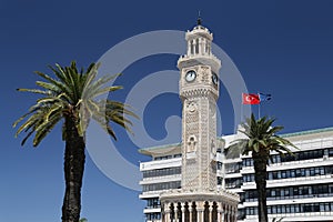 Izmir Clock Tower in Izmir, Turkey