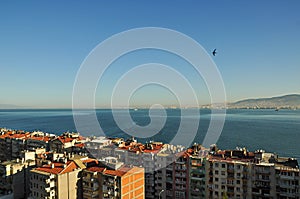 Izmir, Konak, Izmir view from Asansor, the elevator