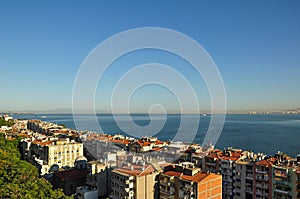 Izmir, Konak, Izmir view from Asansor, the elevator