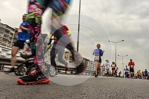 03,17,2022, Izmir, Turkey, the 3rd marathon Izmir was held with great interest and participation