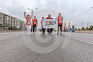 03,17,2022, Izmir, Turkey, the 3rd marathon Izmir was held with great interest and participation