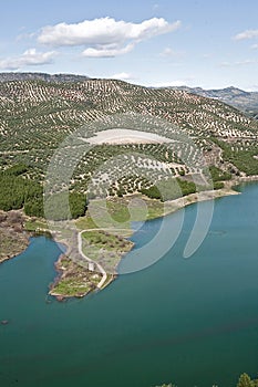 Iznajar is the largest swamp in Andalusia