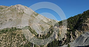 The Izoard pass, the Casse deserte, Queyras range, Hautes Alpes, France