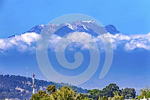 Iztaccihuatl Volcano Cholula Puebla Mexico photo