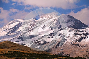 Iztaccihuatl volcano near puebla city XIII