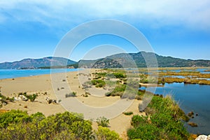 Iztuzu Beach in Dalyan, Turkey