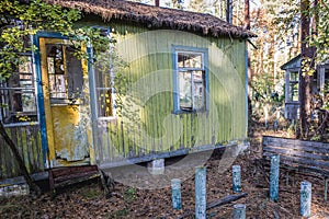 Izumrudnoe summer camp in Chernobyl Zone, Ukraine