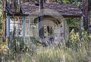 Izumrudnoe summer camp in Chernobyl Zone, Ukraine