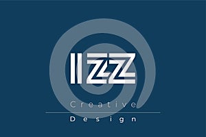 IZZ Creative Unique Modern Letter Logo Design